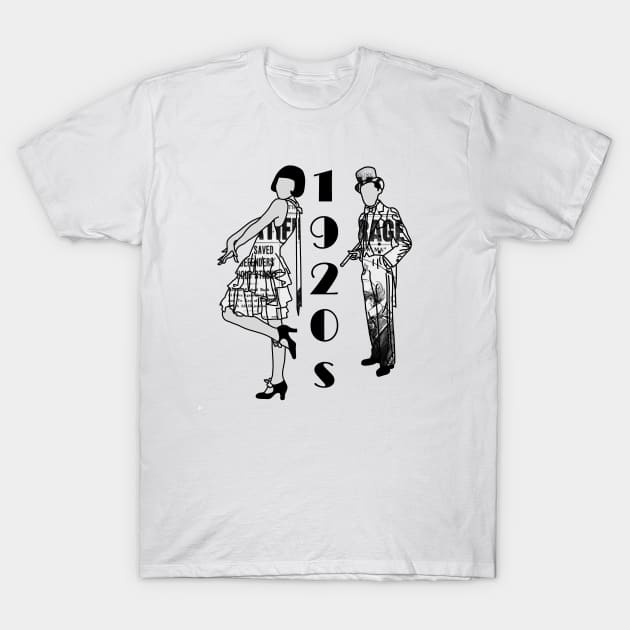 Roaring 20s T-Shirt by AYar